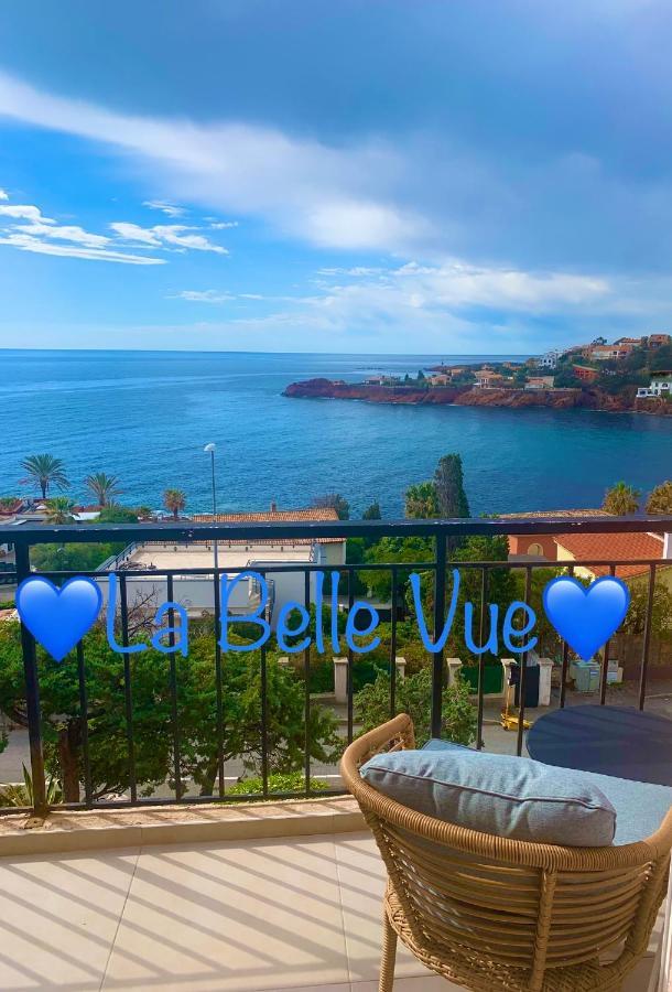 La Belle Vue-Charming Duplex Apartment With Sea View, 50 Meters From Beach And Private Parking Saint-Raphaël Dış mekan fotoğraf