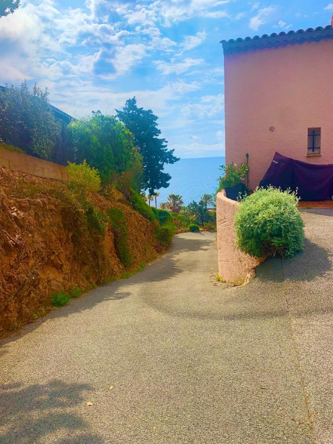 La Belle Vue-Charming Duplex Apartment With Sea View, 50 Meters From Beach And Private Parking Saint-Raphaël Dış mekan fotoğraf